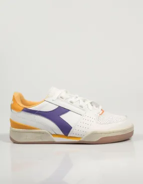  baskets DIADORA Davis Leather en Blanc 80763