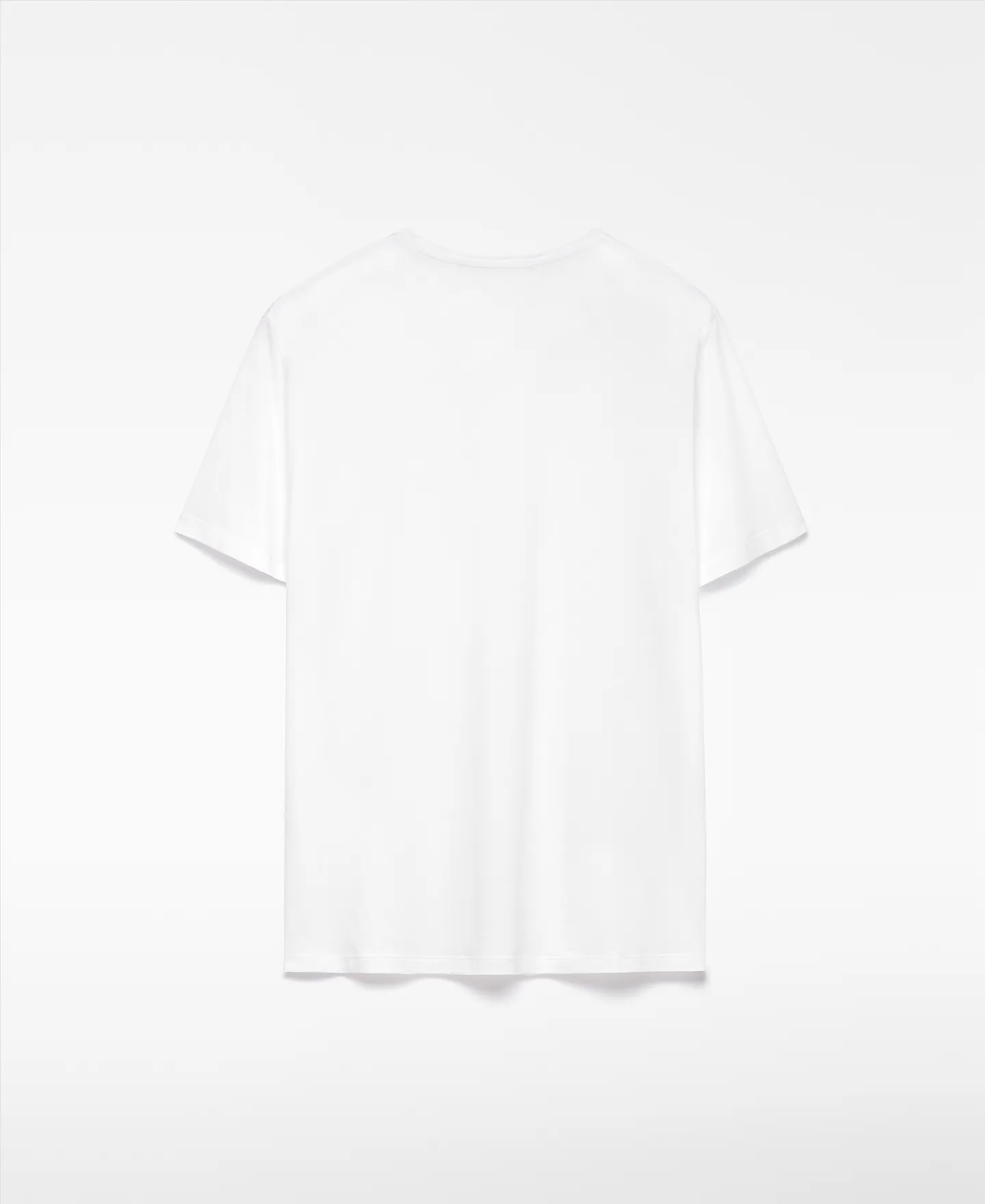Lyocell and cotton T-shirt man